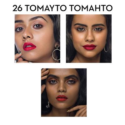SUGAR Cosmetics Nothing Else Matter Longwear Lipstick - 26 Tomayto Tomahto (Tomato Red) 3.5 gm - Lipsticks