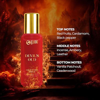 Beardo Three Worlds Of Oud Luxury Perfume Giftset Devil'S Oud Mortal Oud Divine Oud 20 Ml X 3 1's - Men Perfumes (Edt/Edp)