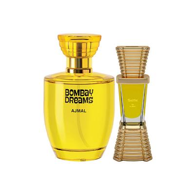 Ajmal Bombay Dreams EDP Floral Fruity Perfume And Selfie Concentrated Perfume Oil Woody Aromatic 110 ml - Perfumes (Edt/Edp)