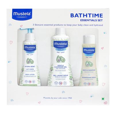 Mustela Bathtime Essential Gift Set (3pc) 1's - Baby Body Wash