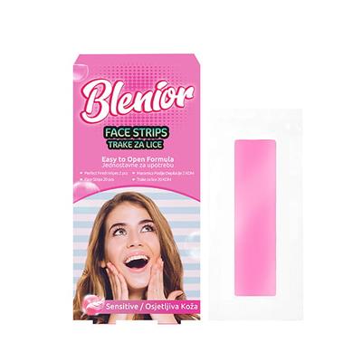 Blenior Face Strips 20 Pcs Sensitive 1's - Hair Removal Accessories
