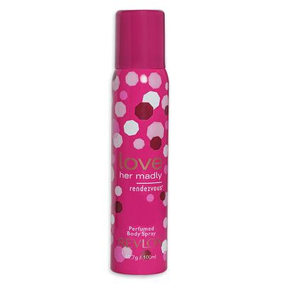 Revlon Love Her Madly Perfumed Body Spray - Rendezvous 100 Ml - Women Deodorants/Roll-Ons