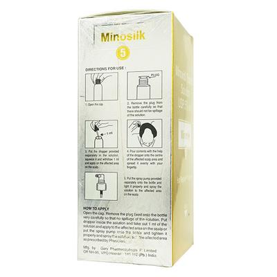 Minosilk 5% Solution 60ml - Hair Loss-Oth