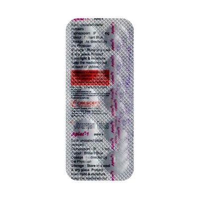 Aplaz 1mg Tablet 10'S - Anxiety-Anx