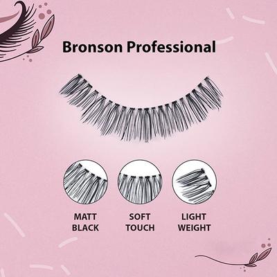 Bronson Professional 3d effect False eyelashes 230 1's - Eyelashes