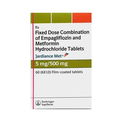 Jardiance Met 5/500mg Tablet 10'S - Diabetes-Ant