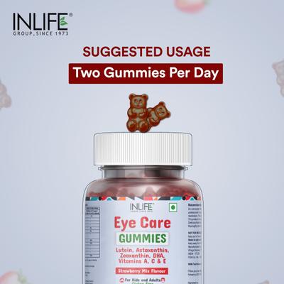 Inlife Eye Care Gummies - Strawberry Mix 30's - Vital Health