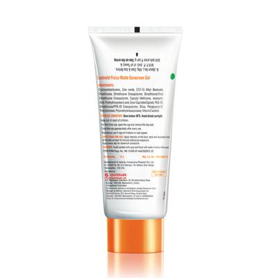 La Shield FISICO SPF 50+ & PA+++ Matte Sunscreen Gel 50 gm - Face Sunscreen
