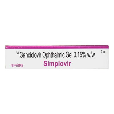 Simplovir Eye Gel 5gm - Viral infections-Ant