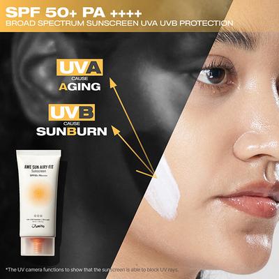Jumiso Awe-Sun Airy-Fit Sunscreen 50 ml - Body Sunscreen