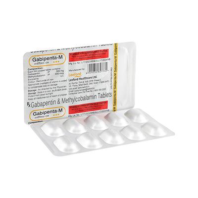 GABIPENTA M Tablet 10's - Neuropathic Pain-Dru