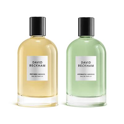 David Beckham Refined Woods 100ml + Aromatic Greens 100ml EDP 2's - Men Perfumes (Edt/Edp)