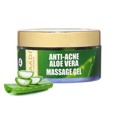 Anti-Acne Aloe Vera Massage Gel 50 gm - Face Gels