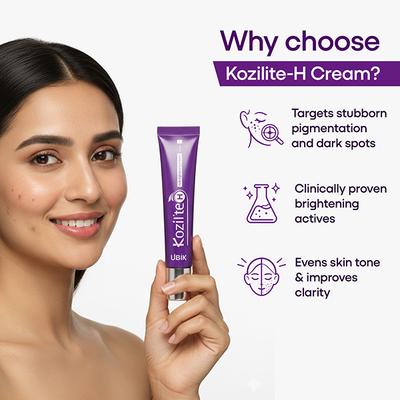 Kozilite H Cream 20gm - Dry Skin-Emo