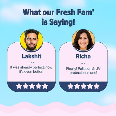 Aqualogica Radiance+ Dewy Sunscreen SPF 50 PA+++ 30 gm - Face Sunscreen