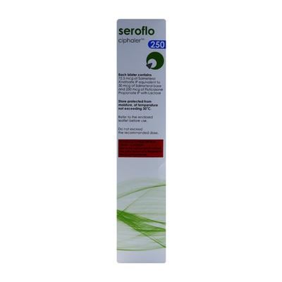 SEROFLO 250 Ciphaler 60md - Asthma/COPD-Ast