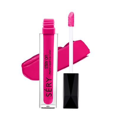 Sery Stay On Matte Liquid Lipstick Tender Love, Pink (LSO - 14) 5 ml - Liquid Lipsticks