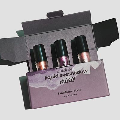 Ruby'S Organics Quick Set Liquid Eyeshadow Moon Metal Minis Set 3 ml - Eye Shadow Palettes