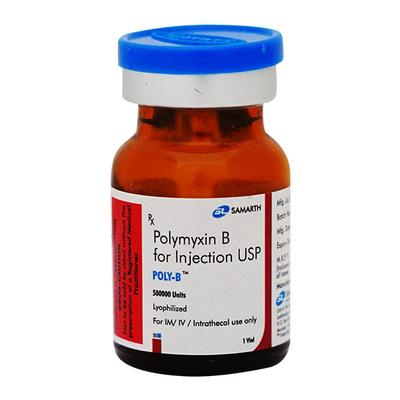 Poly B 500000IU Injection 1's - Bacterial Infections-OAB