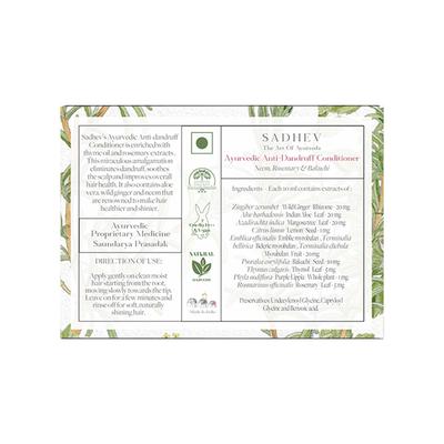 Sadhev Ayurvedic Anti-Dandruff Conditioner 75 ml - Conditioners