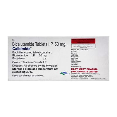 Calbimide 50mg Tablet 10'S - Cancer Oncology-Hor