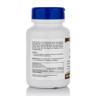 HealthVit Garlin 300 mg Capsule 60's - Herbal Dietary Supplement