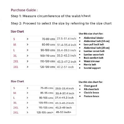 Flamingo Rib (Chest) Belt - Male (XL) (OC 2028) 1's - Back/Abdomen Supports