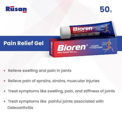 Rusan Bioren Pain Relief Gel 50 g - Gel/Cream