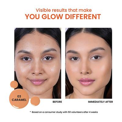 Foxtale Perfect Match Tinted Fluid Susncreen (Caramel) 50 ml - Body Sunscreen