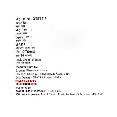 MACSITA D 50/5 Tablet 10's - Diabetes-Ant