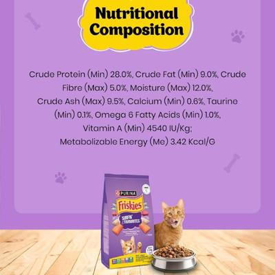 Nestle Purina Friskies Surfin Favourites Cat Food 2.5 kg - Petfood