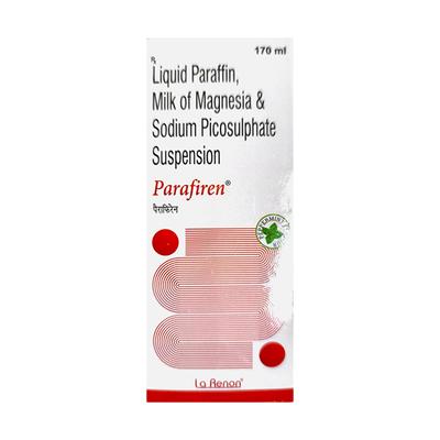 PARAFIREN PEPPERMINT FLAVOUR Suspension 170ml - Constipation-Lax