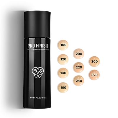 PAC Pro Finish Full Coverage Foundation PF Light - 100 60 ml - Foundation