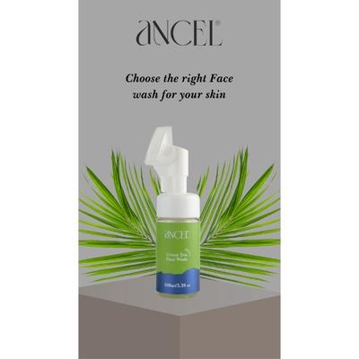 Ancel Green Tea Foaming Face Wash 100 ml - Face Washes