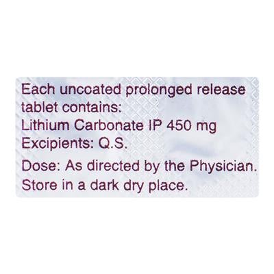 Intalith CR 450mg Tablet 10'S - Depression-Ant