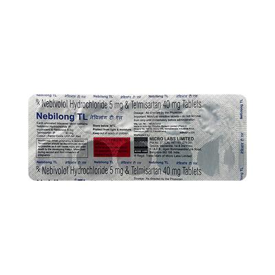 NEBILONG TL Tablet 10's - Hypertension-Bet