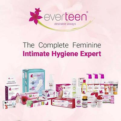 Everteen Bikini Line Hair Remover Creme - Natural Camomile Extract Sensitive Skin Formula for Women 100gm - Shaving & Hair Removal