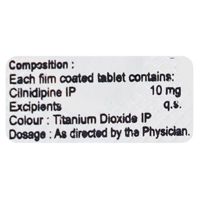 Lndip 10Mg Tablet 10's - Hypertension-Cal