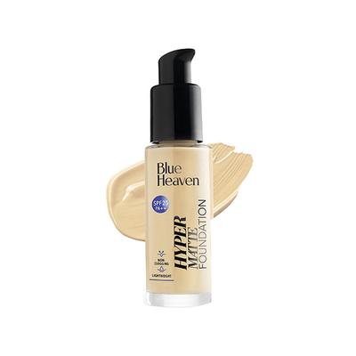 Blue Heaven Hyper Matte Foundation- 104 Natural 30 ml - Foundation