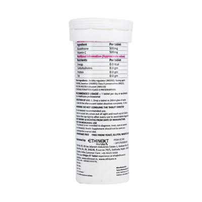 ETHIGLO ET Effervescent Tablet 10's - Supplements-Vam