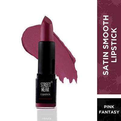 Streetwear Satin Smooth Lipstick - Pink Fantasy 4.2 Gm - Lipsticks