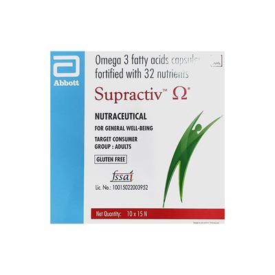 SUPRACTIV GLUTEN FREE Capsule 15's - Supplements-Vam