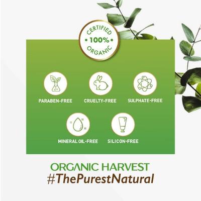 Organic Harvest Acne Control Mattifying Foaming Face Wash Green Tea & Moringa Enriched With Vitamin B 100 gm - Face Washes