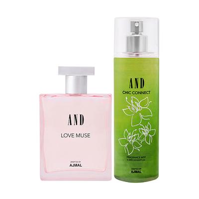 AND LovM EDP & ChicC Mist Pack of 2 300 ml - Body Mist/Spray