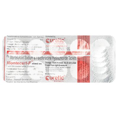 MONTECART F Tablet 10's - Allergies-Ant
