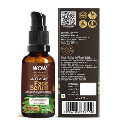WOW Skin Science Anti Acne Face Serum 30 ml - Face Gels
