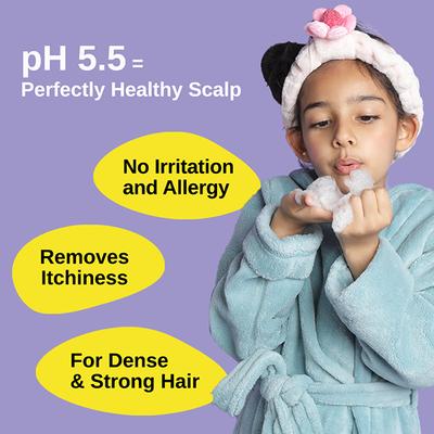 Bare Anatomy Junior Gentle Cleansing Kids ShampooTear-Free & Hypoallergenic5-12 Yr Old Kids 250 ml - Baby Shampoo