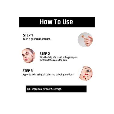 Insight Cosmetics Stay Matte Liquid Foundation -Caramel 30 ml - Foundation
