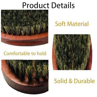 Babila Luxe Soft Bristles Beard Brush-Bb-V01 1 gm - Body Scrubbers & Brushes