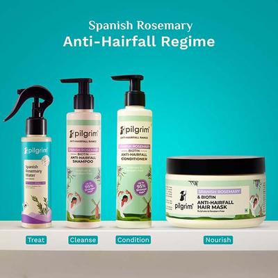 Pilgrim Spanish Rosemary Water With Biotin for Thicker Stronger Hair 100 ml - Hair Serums